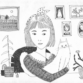 Кисонька и ее хозяйка