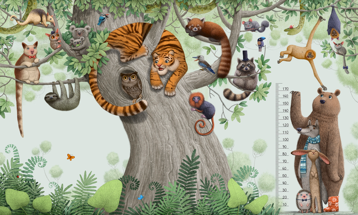 обои в детскую 1