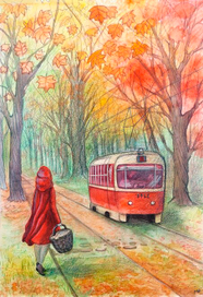 Осенний трамвай