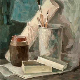 В мастерской