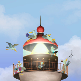 Иллюстрация для культурного пространства «Маяк»