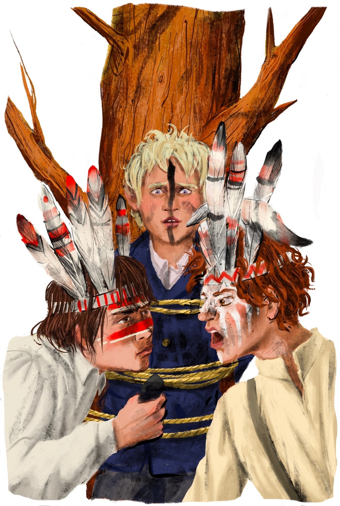 "Маленькие дикари" Эрнест Сетон-Томпсон