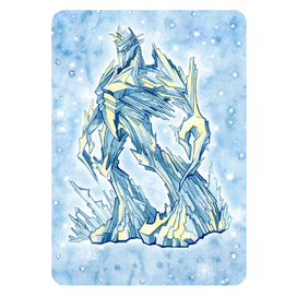 Ледяной великан. Персонаж для настольной психологической игры.