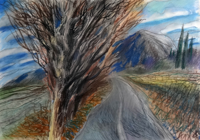 Венгрия. Дорога на Бадачени