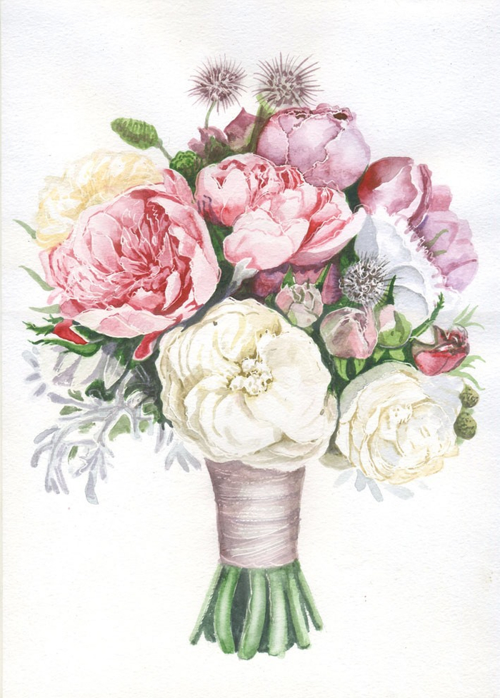 Свадебный букет