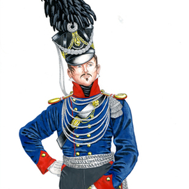 Уланский офицер, Пруссия, 1813-1815гг.