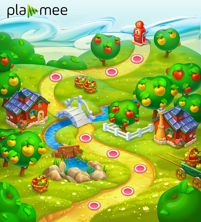 Яблочная локация