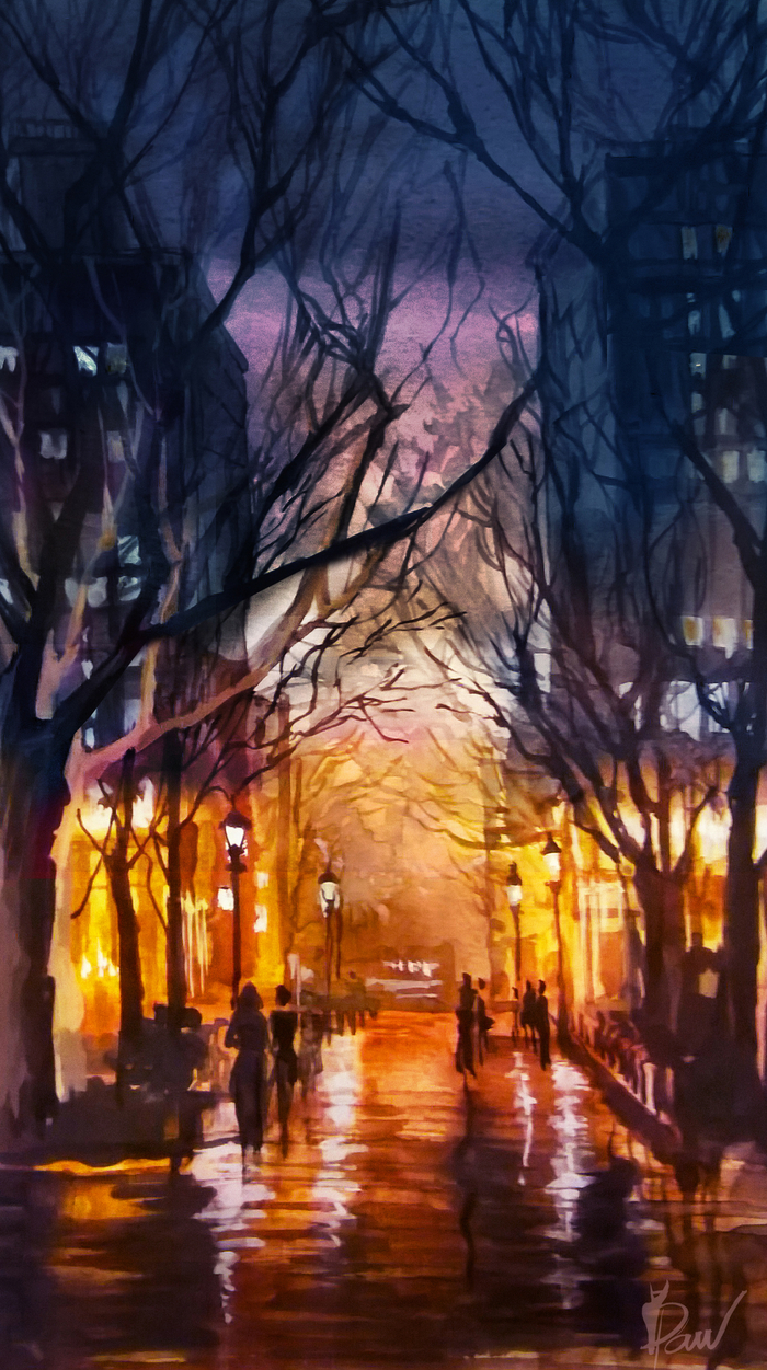 Вечерний свет