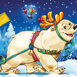 новогодняя коробка 