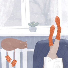 Снежный день