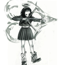 девочка-купидон