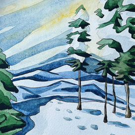 Утро в лесу