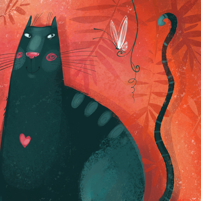 Японский кот