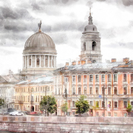 Це́рковь Свято́й великому́ченицы Екатери́ны — православный храм в Санкт-Петербурге на Васильевском острове.