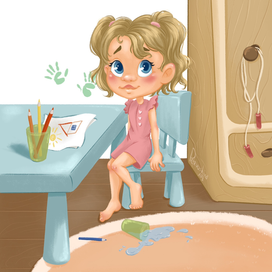 Порисовала