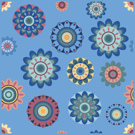 Паттерны цветы