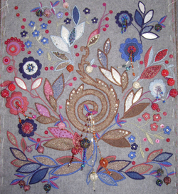 вышивка  узор