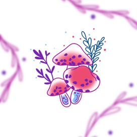Сказочные грибы 