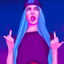 Арт девушки