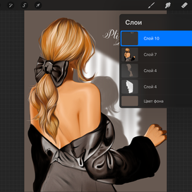 рисунок нарисован по референсу