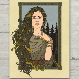 Миэллики - хозяйка леса в карельской мифологии