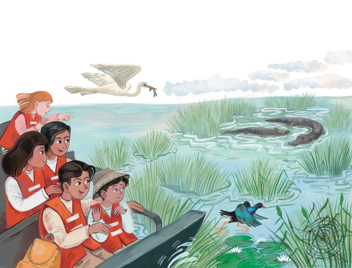 Кемпинг в Эверглэйде. Издательство Wilson