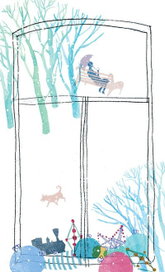 "Давайте говорить" Иллюстрации к сборнику стихов "Лента времени" Б. Шапиро-Тулина.