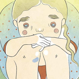 Девочка и камушек