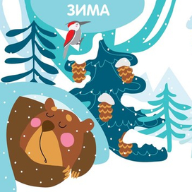 Зима в лесу