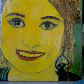 Портрет красивой девушки