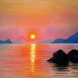 Утреннее море