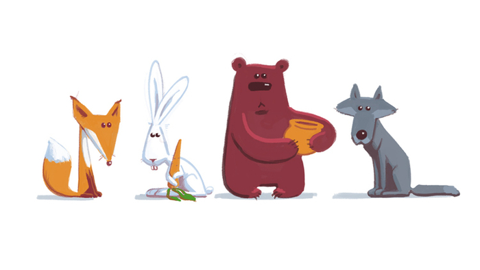 Лесные зверушки