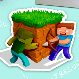 Иллюстрация для мобильной игры