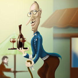 Старый официант