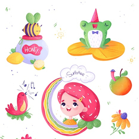 Наклейки «Лето»