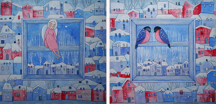 "Месяц над нашею крышею светит..."