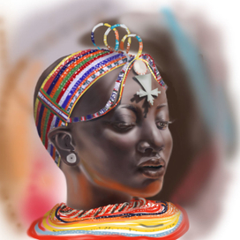 Африканская женщина