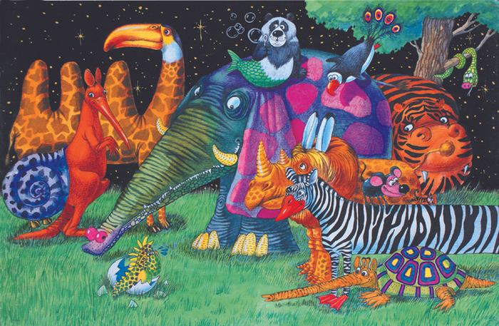 Что перепутал художник?