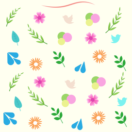 Весенний паттерн