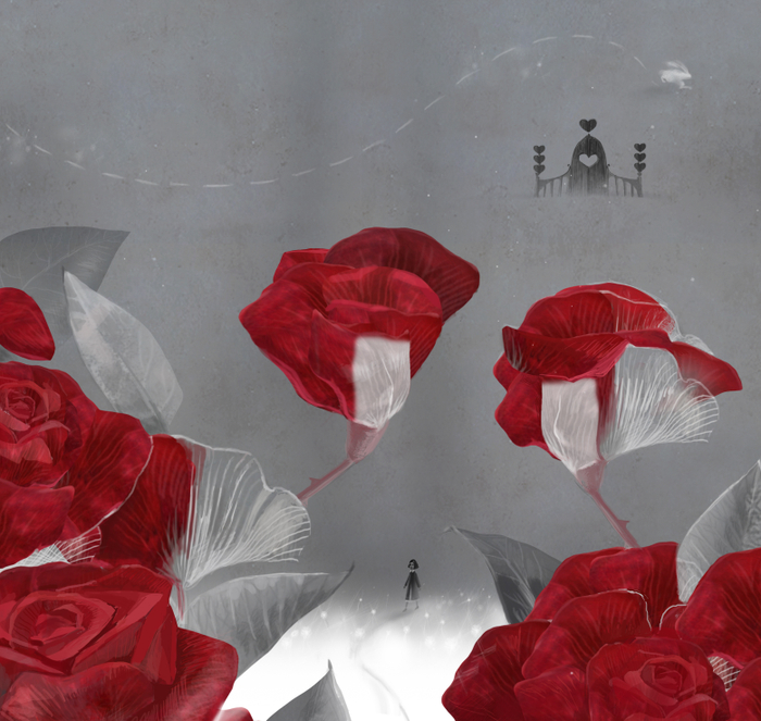 Алиса и розы