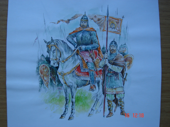 рисунок на обложку "Святая Русь" том2