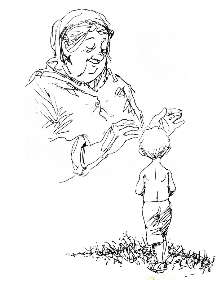 А.Крым "Левушка" Изд. ДЛ. 2019 Иллюстрации и наброски