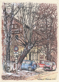 Городские улицы.Воскресенье