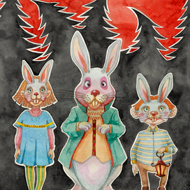 "кролик и дети"