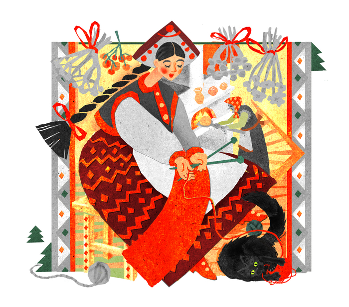 Сказка "В лесу хранилась елочка"