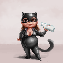 Женщина кошка