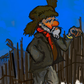 Деревенский мужичок