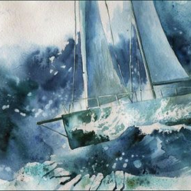 Яхта. Шторм. 4