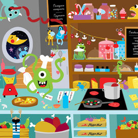 Космические приключения на планете Pizza Hut