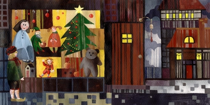 Э. Бесков &quot;Домовой в витрине&quot;